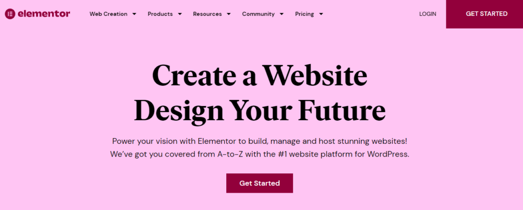 Elementor website