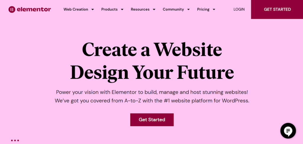 image of Elementor page builder