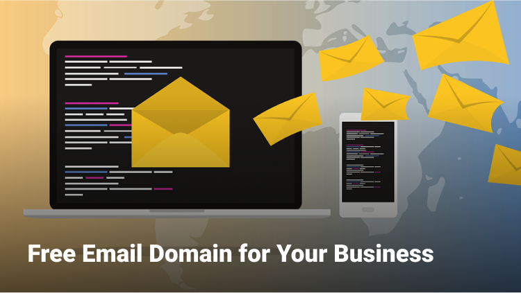 Custom domain email addresses enhance the credibility of a business.