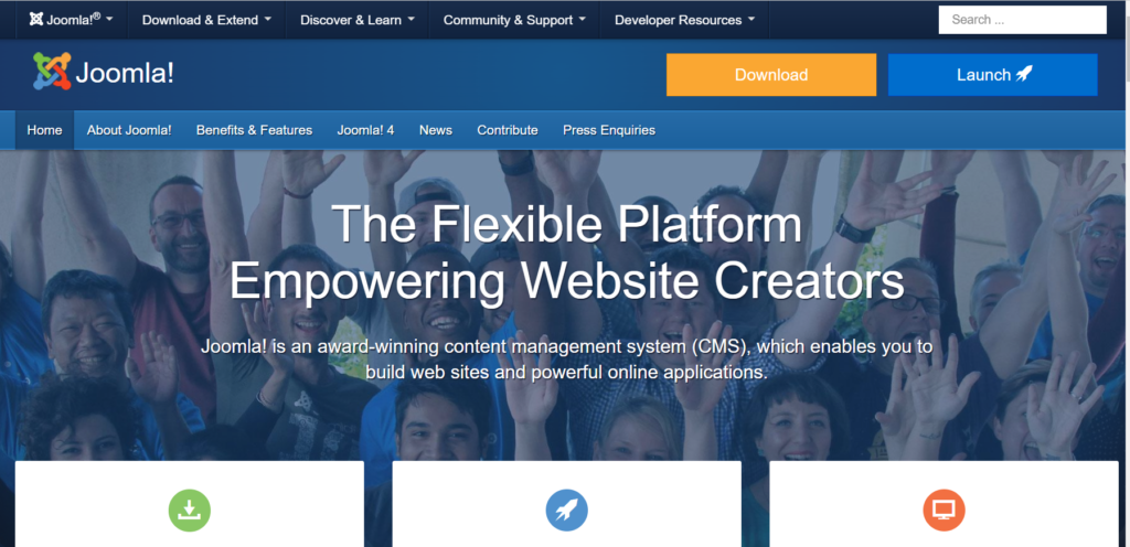  Joomlas custom website