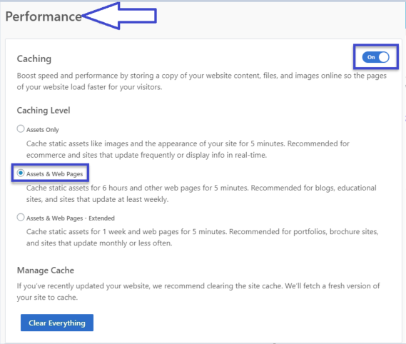 Clear your WordPress cache with Bluehost