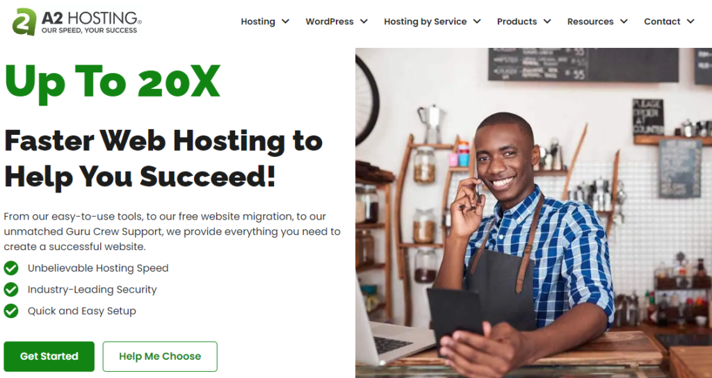A2Hosting is one of the best cpanel web hosting company
