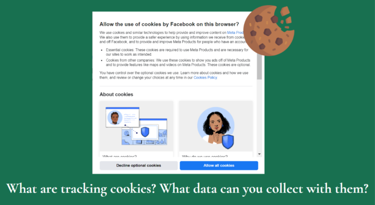 What is cookie tracking? What data can you collect with them?