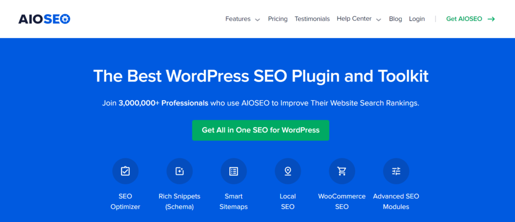 One of the popular WordPress SEO plugins AIOSEO 