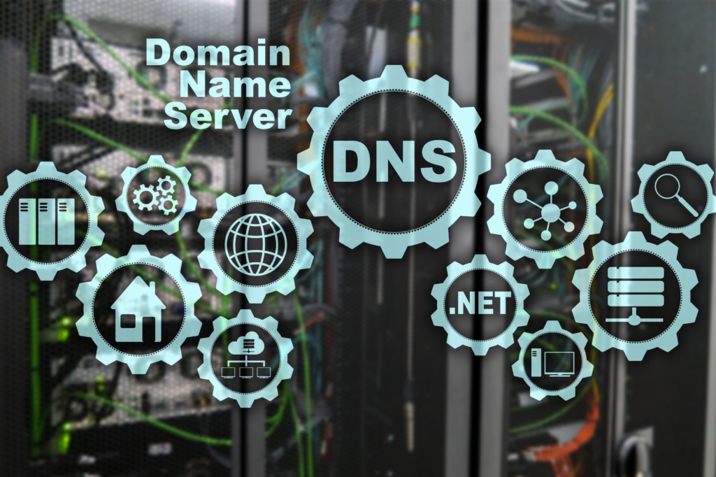 coordinating domain names with dns