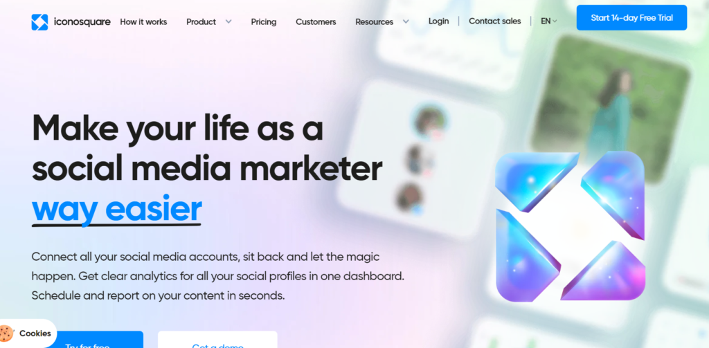 Iconsquare social media managers