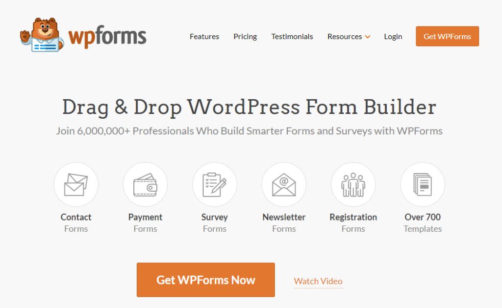 Create sales funnels with the form builder WPForms