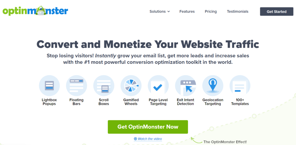 Optimonster has valuable tools as a marketing platform plugin