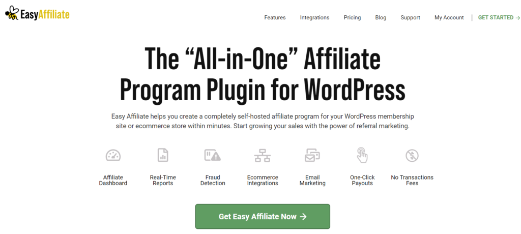 Email marketing in sales funnel builder Easy Affiliate